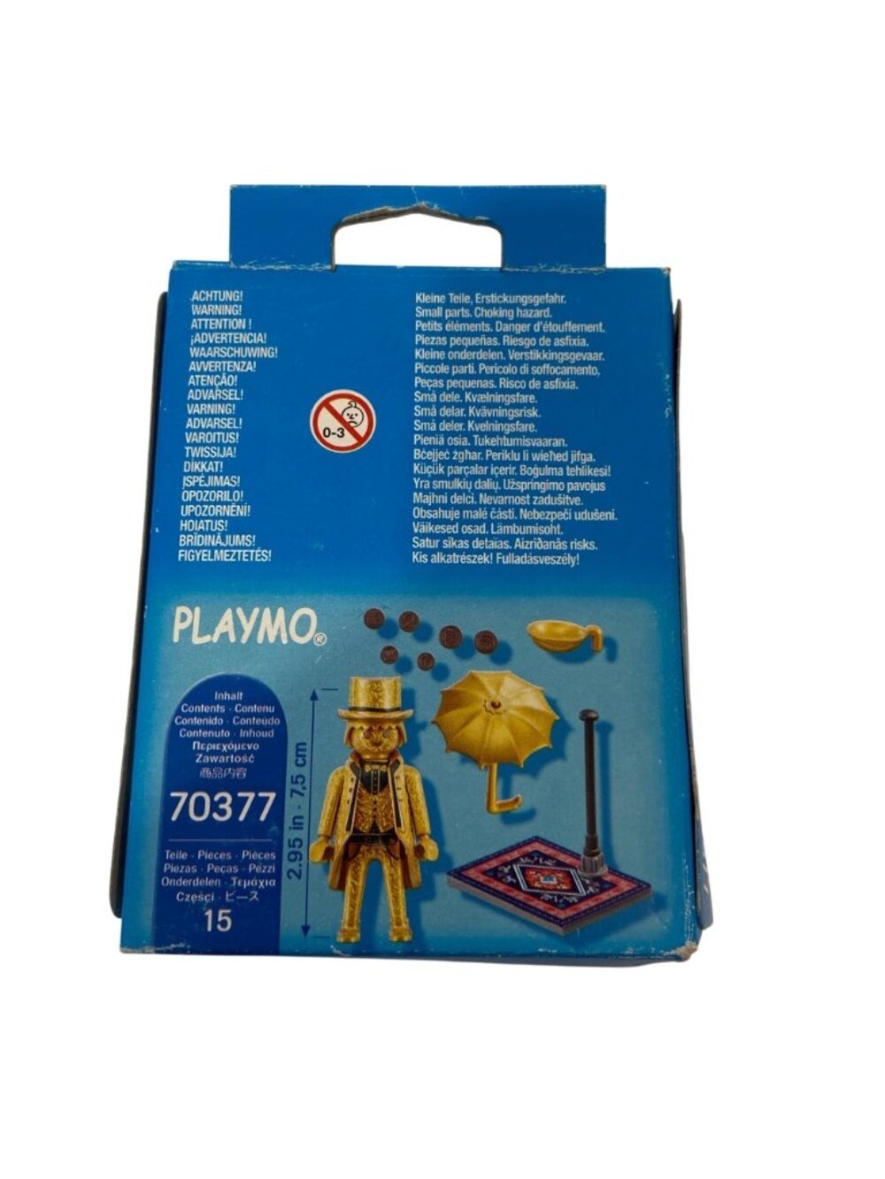 Playmobil 70377 Special Plus Gentleman With Umbrella & Rug Set 15 Pc Ages 4-10 N - Picture 7 of 9